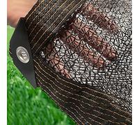 Toldo rectangular negro con protección UV al 55 %, con ojales, ideal para invernadero, cubierta de plantas, pérgola, 10 x 12 m