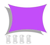 Toldo resistente de 5 x 6 m para exteriores, impermeable, con bloqueo UV, para patio, patio trasero y terraza, toldo duradero para máxima protección UV y rabia solar