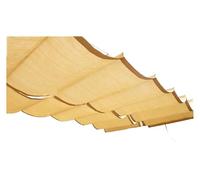 Toldo Retractil 95% HDPE Fabric Retractable Wave Sun Shade Net Garden Pergola Swimming Pool Shading Sails Sliding Canopy(Beige,0.9mx4m)