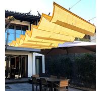 Toldo retráctil impermeable con protección UV 95% transpirable e Net con accesorios (1,4 x 8 m) para piscina de garaje