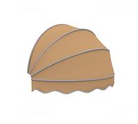 Toldo retráctil multicolor impermeable para puertas y patios, 100 x 60 cm para exteriores