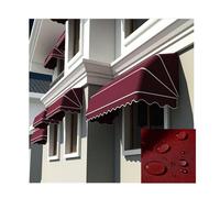 Toldo retráctil para patio, toldo de arco para puerta delantera, perfecto para puertas o puertas, tamaño 150 x 60 cm, ideal para exteriores, protección UV, fácil instalación