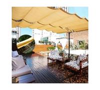 Toldo retráctil para pérgola, vela de protección, parasol transpirable para grandes zonas al aire libre