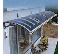 Toldo Sobre La Puerta Principal, Balcón, Marquesina Para Puerta, Tejadillo De Protección, Ventanas/pórtico/Techo/terraza/toldo De Puerta Exterior Del Jardín(65 * 180cm/25.6 * 70.9in)