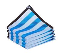 Toldo Sun e Sail de 4 x 6 pulgadas, 98% de protección UV con ojales, para exteriores, para arena, balcón, patio, color blanco