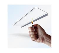 Toldo Tipo marquesina, toldo Moderno de policarbonato para Puerta, toldo Transparente para Porche Exterior, Cubierta silenciosa para balcón, Varios tamaños Disponibles (40x50cm/15.7x19.6in)