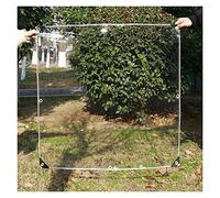 Toldo Transparente Cubierta Exterior de Lona Transparente, Resistente Al Sol Lluvia, Resistente Al Desgarro, para Cenadores, Parques, Plantas(6x1.8m)