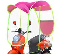 Toldo transparente para coche eléctrico completamente cerrado, universal para coche, scooter, paraguas, movilidad, parasol, cubierta para lluvia, impermeable, para bicicleta, parasol eléctr