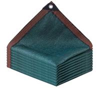 Toldo transpirable de color verde oscuro, 90 % de protección UV para invernadero, jardín, patio y plantas, 5 x 6 m con ojales para una fácil instalación