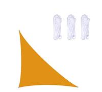 Toldo triangular derecho de 3 x 4 x 5 m, impermeable, con bloqueo UV, para patio al aire libre, patio, jardín, tela de alta calidad, protección solar