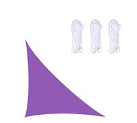Toldo triangular derecho impermeable de 3 x 3 x 4 pulgadas, bloqueo UV, para patio al aire libre, jardín, patio trasero y terraza
