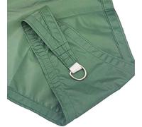 Toldo triangular impermeable para exteriores, 98% de protección UV, color verde oscuro, para patio, jardín y par, 6 x 6 x 6 m, perfecto para verano y actividades al aire libre
