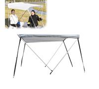 Toldo universal Bimini con accesorios de montaje, cubierta resistente al agua para barcos, mejora la comodidad al aire libre