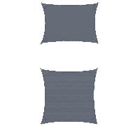 Toldo vela Oxford antracita rectangular 2x4m rayos UV viento