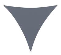 Toldo vela Oxford antracita triangular 5x5x5m UV viento