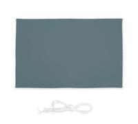 Toldo vela rectangular gris Sombraje balcón terraza patio Vela parasol jardín