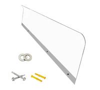 Toldo Ventana Exterior - Puerta marquesina 40x40 cm | Balcón terraza con marquesina Solar | Vela de Sombra protección contra la Lluvia y la Nieve | Toldo de PC Duradero, fachada de casa de estil
