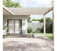 Toldo vertical blanco 140x800 cm de tela Oxford, pantalla de balcón para contra el viento y privacidad, resistente al agua y a los rayos UV, fácil fijación con cuerda y herramientas