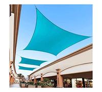 Toldos de protección Solar Sun Shade Swad, 2m x 3m Rectángulo Resistente al Agua Garden al Aire Libre Patio Sun Shade Sail Sail Pergola Toldeos 98% UV Bloque con Cuerda Libre, Azul del Lago