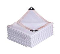 Toldos Exterior Tela De Sombra Al Aire Libre 85% UV Block Transpirable Sombrero Toldo Patio Privacidad Shade Canopy con Ojales (Color: Blanco) (Color : White, Size : 2x5m)