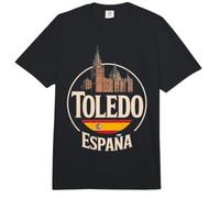 Toledo España City Travel España Diseño icónico Comfort Colors Adult Heavyweight T-Shirt