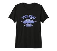 Toledo Ohio City en Estados Unidos Camiseta Premium