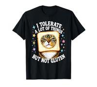 Tolero Muchas Cosas Pero no Gluten Pan de Gato Camiseta