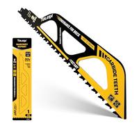 TOLESA Demolition - Hojas de sierra alternantes para mampostería de 12 pulgadas, cuchillas de carburo para cortar hormigón aireado y ladrillo hueco, 1 paquete