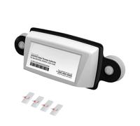 Toll Pass Holder - Removable Mounting with Suction Cup | Pass Strip Replacement with UV-Blocking Design for Radar Detector, License Plate, Permit, Racing, Business, Car, Vehicle Accessories