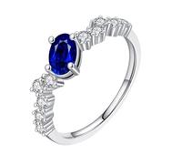 Tolldek Anillo de boda de oro blanco de 9 K/14 K, anillo clásico para la eternidad, anillo de boda, anillo de boda Au 375/585, oro blanco 375/585, anillo de compromiso con laboratorio, creado en