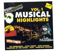 Tolle Hits from Musicals (Compilation CD, 16 Tracks, Various) I Am What I Am (La Cage Aux Folles), I Could Have Danced All Night (My Fair Lady), Over The Rainbow (The Wizard Of Oz), Maria (West Side Story), On My Own (Les Miserables), I Know Him So Well (Chess), All I Ask Of You (Phantom Of The Opera) u.a.