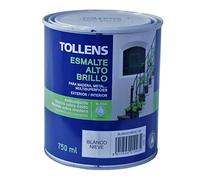 Tollens 8200 Esmalte al Agua Alto Brillo, Blanco Nieve, 750 ml
