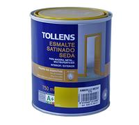 Tollens 8201 Esmalte al Agua Satinado, Amarillo Medio, 750 ml