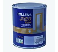 Tollens 8201 Esmalte al Agua Satinado, Azul Cielo, 750 ml