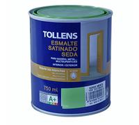 Tollens 8201 Esmalte al Agua Satinado, Verde Menta, 750 ml