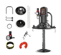 TOLNIX Portable Air-Operated Grease Pump,Bucket-Type Grease Gun,30-68Mpa Pressure,Equipped with Extra-Long Oil Hose, Bucket clamp, Handle and More(19.6ft,Large Pump Head)