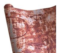 Tolospace Película de envoltura de coche con textura oxidada, calcomanía de aspecto de metal industrial vintage, fácil de instalar, vinilo decorativo rústico duradero para el estilo de la carrocería