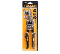 Tolsen Tijeras de corte recto para chapa de aviación, 250 mm