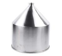 Tolva de llenado de Pasta líquida de Acero Inoxidable de Alta Resistencia, con Capacidad de 10 a 50 litros y Embudo de 64 mm, Muy eficiente y práctica, Adecuada para Aplicaciones de Cocina e