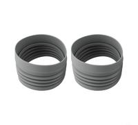 Tolva de silicona compatible con molinillo de café Fellow Opus, extracción eficiente, baja retención, gris (paquete de 2)