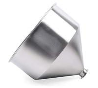 Tolva para máquina llenadora acero 304 salida clamp 50,5/64mm 10-50L,64mm | Tolva de repuesto de acero 304 para llenadoras de pistón, férula clamp de 50,5mm o 64mm, pared de 1,5mm, de 10 a 50L