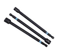 Tolxh #A-97695 1/4 5/16 3/8 Impactx 6 ″ Juego de destornilladores de tuerca magnética, pieza de repuesto para Makita