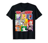 Tom and Jerry Character Squares Camiseta
