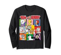 Tom and Jerry Character Squares Manga Larga