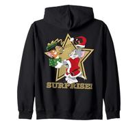 Tom and Jerry Christmas Surprise Sudadera con Capucha