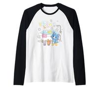 Tom and Jerry Gokko Bath Time Camiseta Manga Raglan