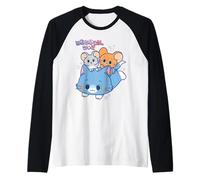 Tom and Jerry Gokko Kitty Ride Camiseta Manga Raglan