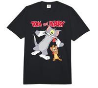 Tom and Jerry Silly Faces Comfort Colors Adult Heavyweight T-Shirt
