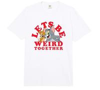 Tom and Jerry Weird Together Valentine Comfort Colors Adult Heavyweight T-Shirt