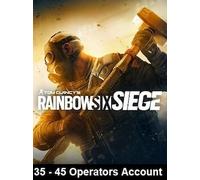 Tom Clancy's Rainbow Six Siege Account with 35-45 Operators (PC) - Ubisoft Connect Account - GLOBAL